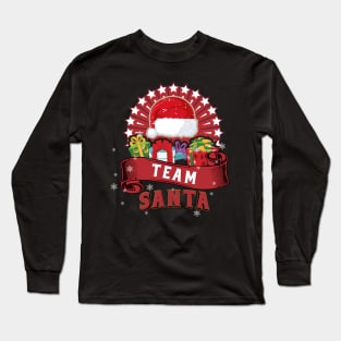 Team Santa Family Christmas Squad Long Sleeve T-Shirt